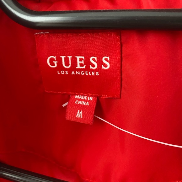 RED GUESS LOS ANGELES BOMBER JACKET 🧥 - Picture 2 of 3